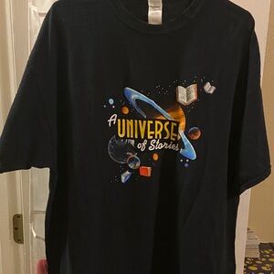 Gildan Black Universe Story Tee